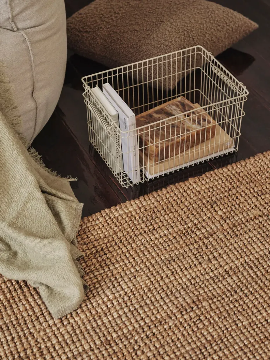 Set de 2 cestas Cala apilables, Cashmere