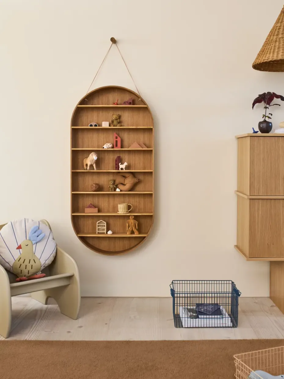 Set de 2 cestas Cala apilables, Dark blue