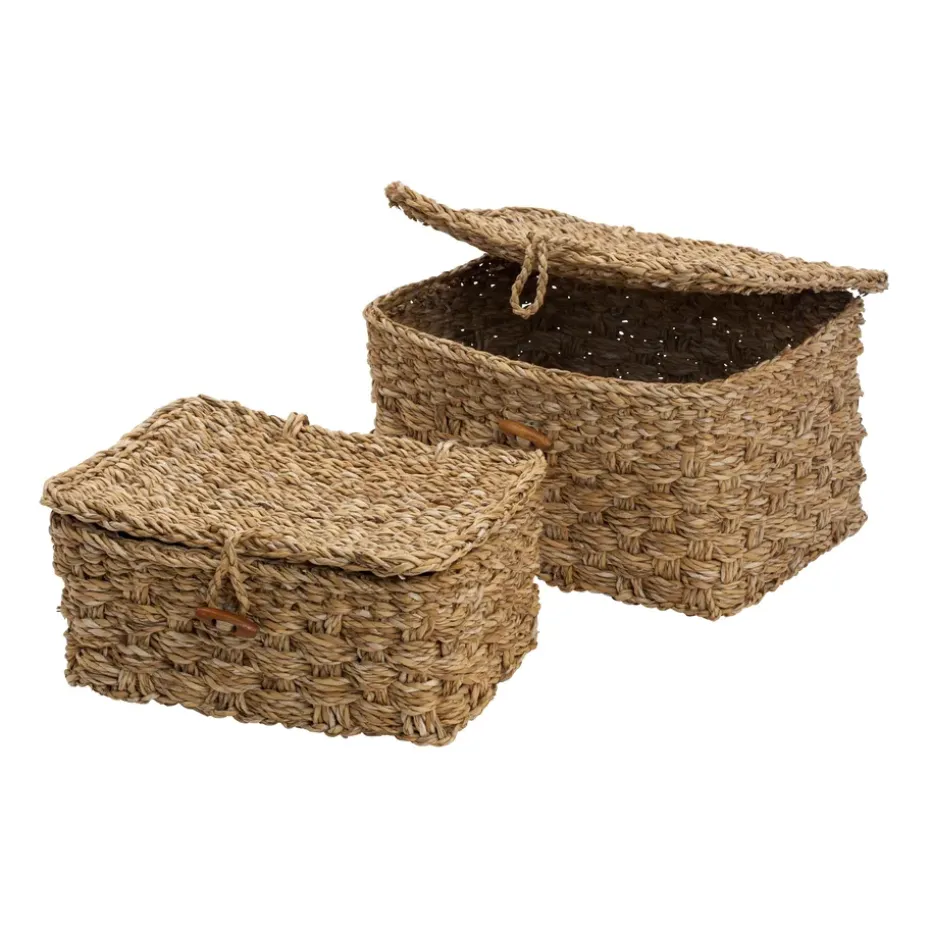 Set de 2 cestas Esther, natural