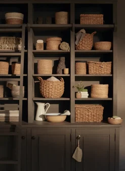 Set de 2 cestas Esther, natural