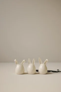 Set de 3 conejos de pascua Triplets, Vanilla