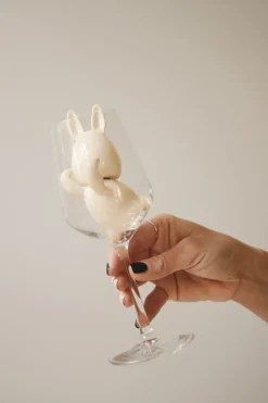 Set de 3 conejos de pascua Triplets, Vanilla