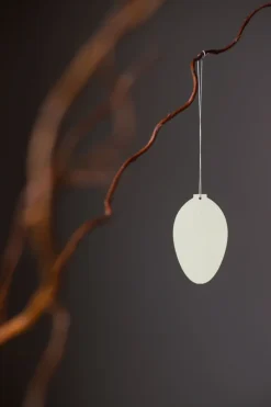 Set de 4 decoraciones de pascua Easter Deco huevo, Light yellow