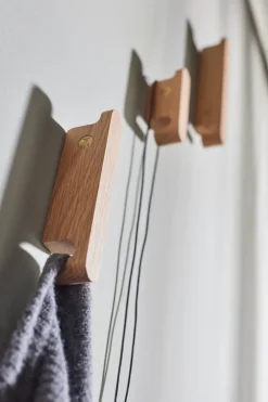 Set de 3 ganchos Multi Hooks, Oak