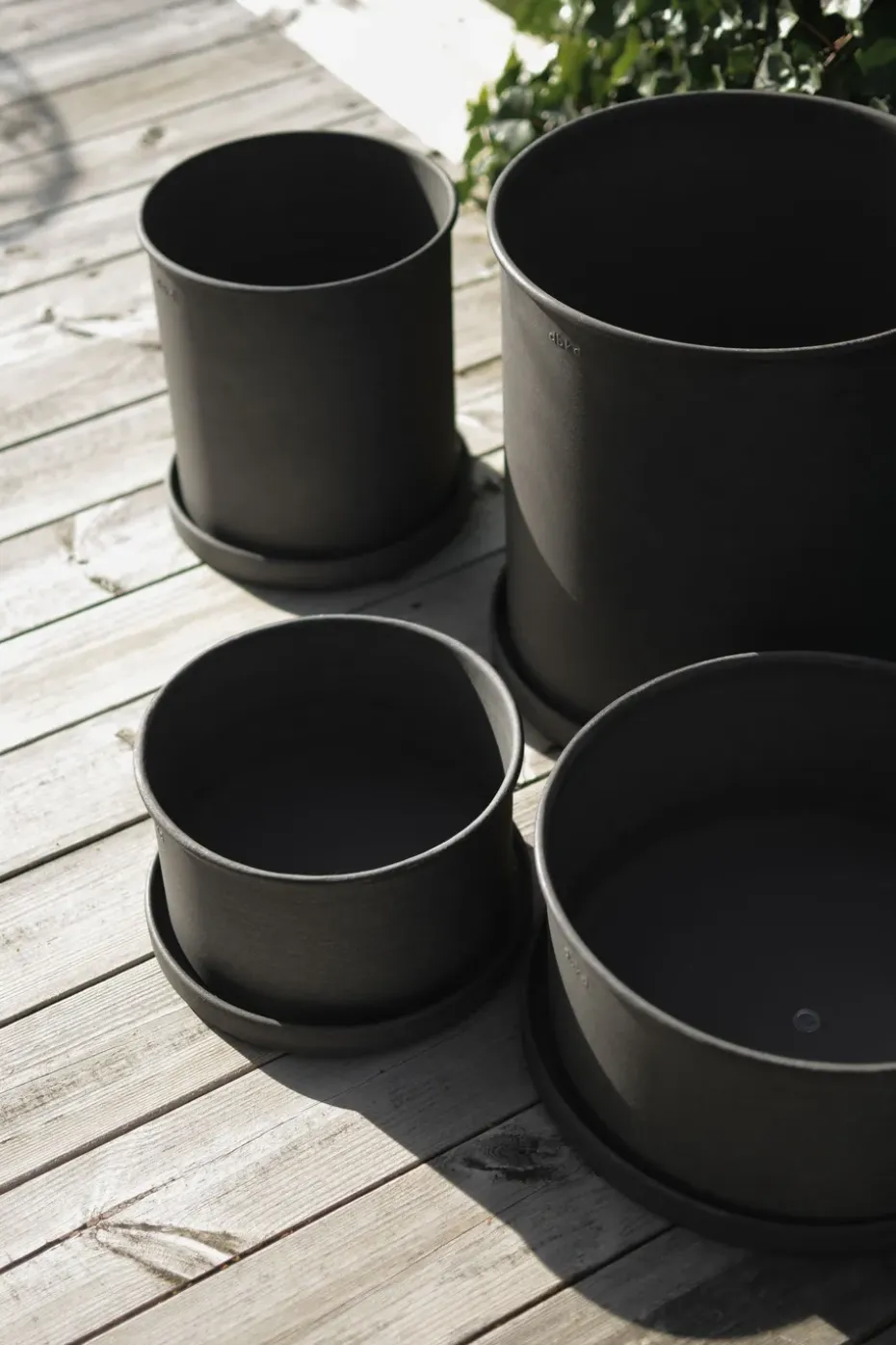 Set de 2 macetas Plant pot large, Beige