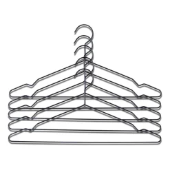 Set de 5 perchas HAY, negro