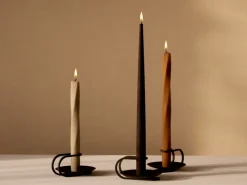 Set de 6 velas Spire 38 cm, Ivory