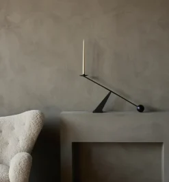 Set de 6 velas Spire 38 cm, Ivory