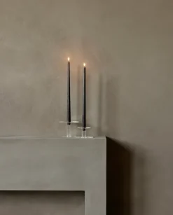 Set de 6 velas Spire 38 cm, Ivory