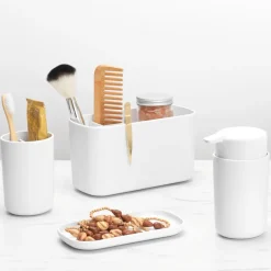 Set de accesorios para el baño ReNew Brabantia, blanco