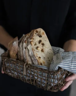 Set de cestas rectangulares Ernst 2 piezas, Marrón oscuro