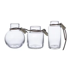 Set de jarrones Ernst de regalo 3 piezas, Claro