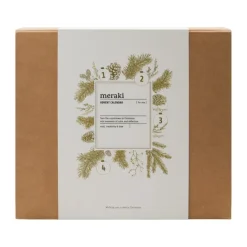 Set de regalo Meraki, calendario de adviento, Dark wood, Northern dawn
