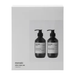 Set de regalo Meraki, jabón y loción para manos, Silky Mist