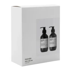 Set de regalo Meraki, jabón y loción para manos, Silky Mist