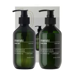 Set de regalo Meraki, jabón y loción para manos, Cotton Haze