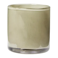 Solai farol para vela, Light Green, Ø8 cm