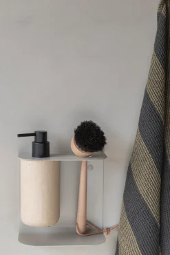 Soporte doble de pared Carry, Sand grey