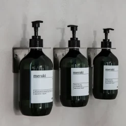 Soporte para jabón Meraki, plata cepillada