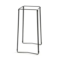 Soporte para portavelas Stumpastaken, negro