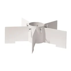 Soporte para árbol de Navidad Turbin Ø48 cm, Blanco