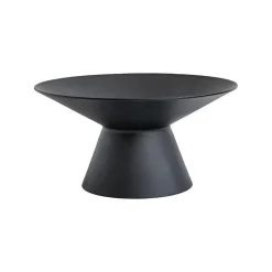 Soporte para vela pequeña Uma, Black