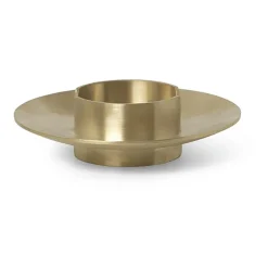 Soporte para velas Ferm Living, bronce