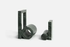 Sujetalibros Booknd mármol, Verde