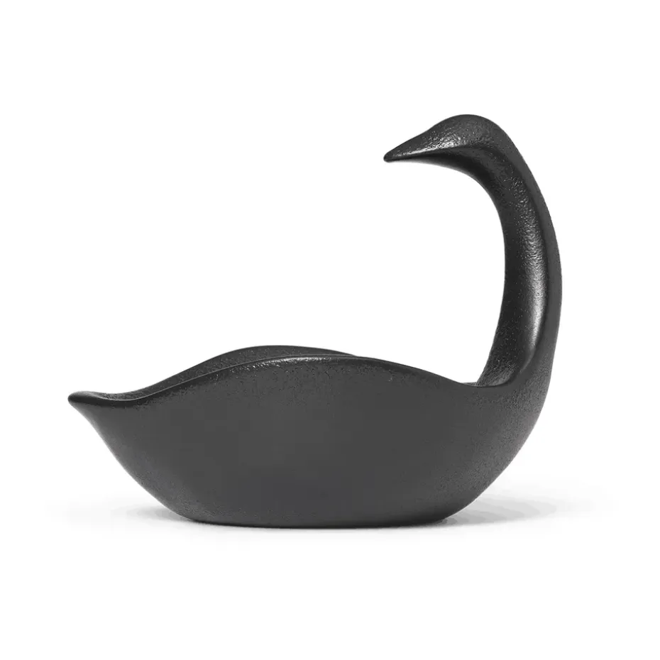 Swan Centrepiece, Black