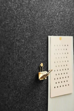 Tablero de notas Retell pinboard Ø80 cm, negro