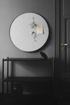 Tablero de notas Retell pinboard Ø80 cm, gris claro