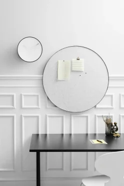 Tablero de notas Retell pinboard Ø80 cm, gris claro