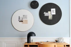 Tablero de notas Retell pinboard Ø80 cm, blanco-latón