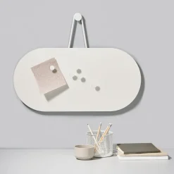 Tablón A-Bulletin Board, Soft grey, incl. imanes