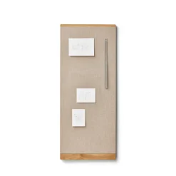 Tablón de corcho Rim 60x145 cm, Roble