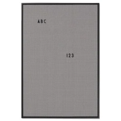 Tablón de letras A2 Design Letters, azul claro