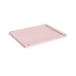 Tapa mediana Colour Crate plastic, Blush
