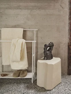 Toallero Dora, White