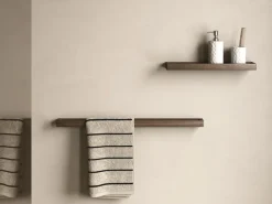 Toallero individual Andersen 73,5 cm, Dark Stain Matt Lacquer Ash