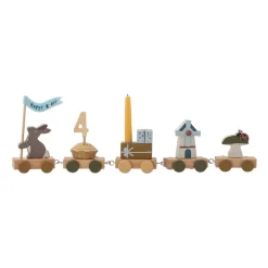 Tren de cumpleaños Alfi 39 cm, marrón