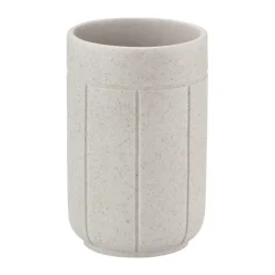 Vaso para cepillos de dientes Kua, Moonbeam, Ø7 × 11 cm