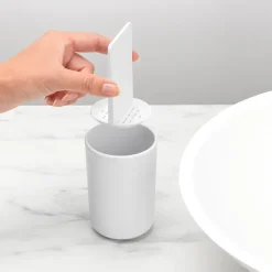 Vaso para cepillos de dientes ReNew Brabantia, blanco