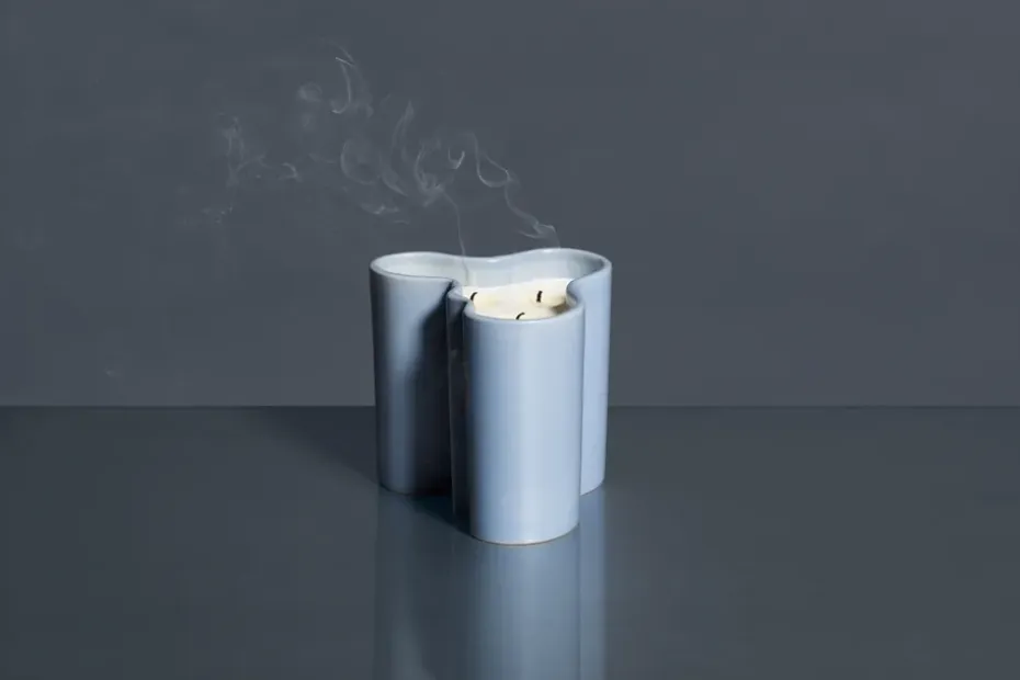 Vela aromática Aalto 11 cm, Agua