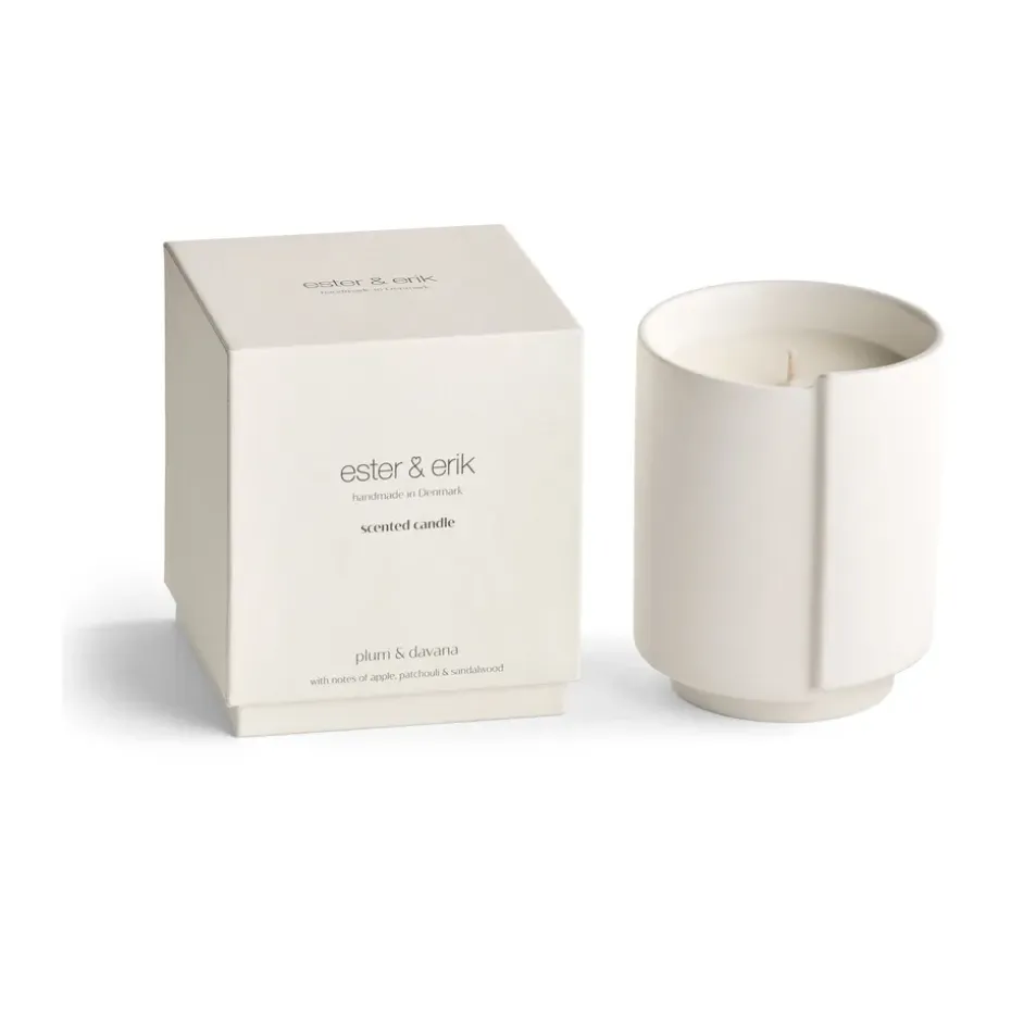 Vela aromática ester & erik, Plum & davana