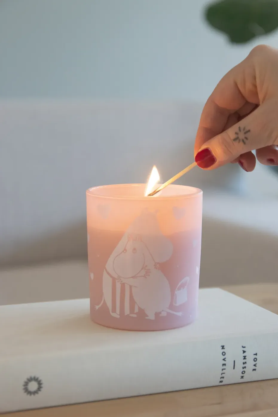 Vela aromática Moomin 40 h, Moomin Love