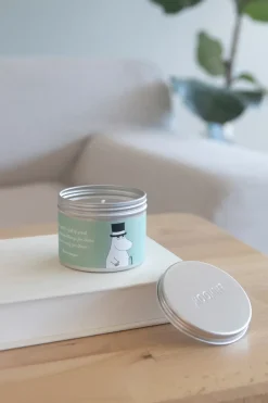 Vela aromática Moomin pequeña 20 h, Papá Moomin