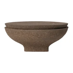 Vela de exterior Vei , Brown, Ø30 × 12,5 cm