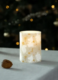 Vela gruesa LED Moomin 10 cm, Sparkling stars