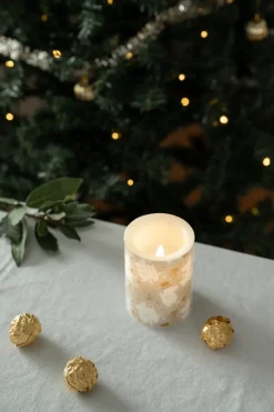 Vela gruesa LED Moomin 10 cm, Sparkling stars