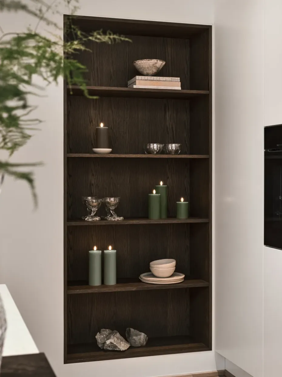 Vela LED ester & erik, 70 Green Soil, 15 cm